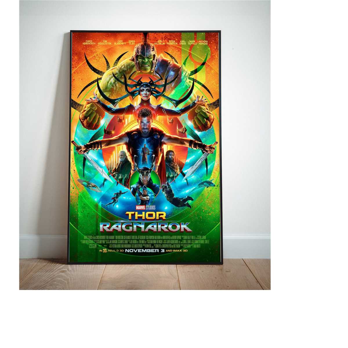 Thor Ragnarok Posters, Movie Posters, Canvas Wall Art, | Inspire Uplift