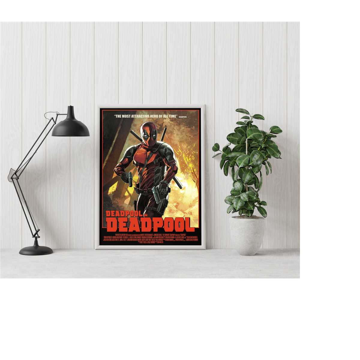 Deadpool Poster - Deadpool - Ryan Reynolds - - Inspire Uplift