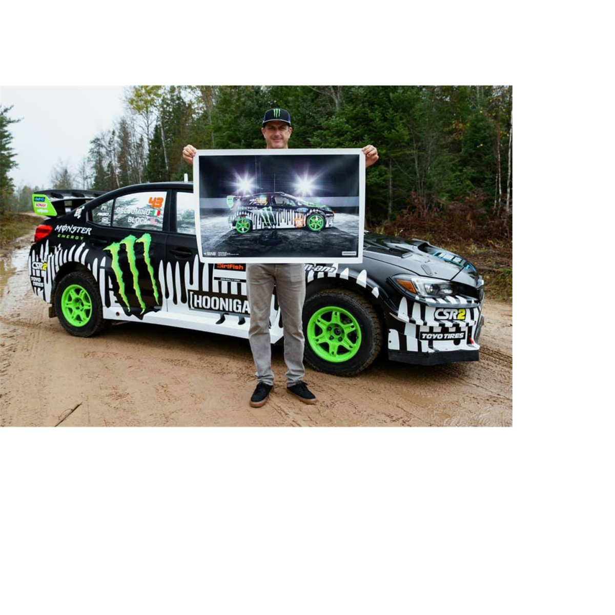 Rip Legend 43 Racing Ken Block Poster Fan Gift | Inspire Uplift