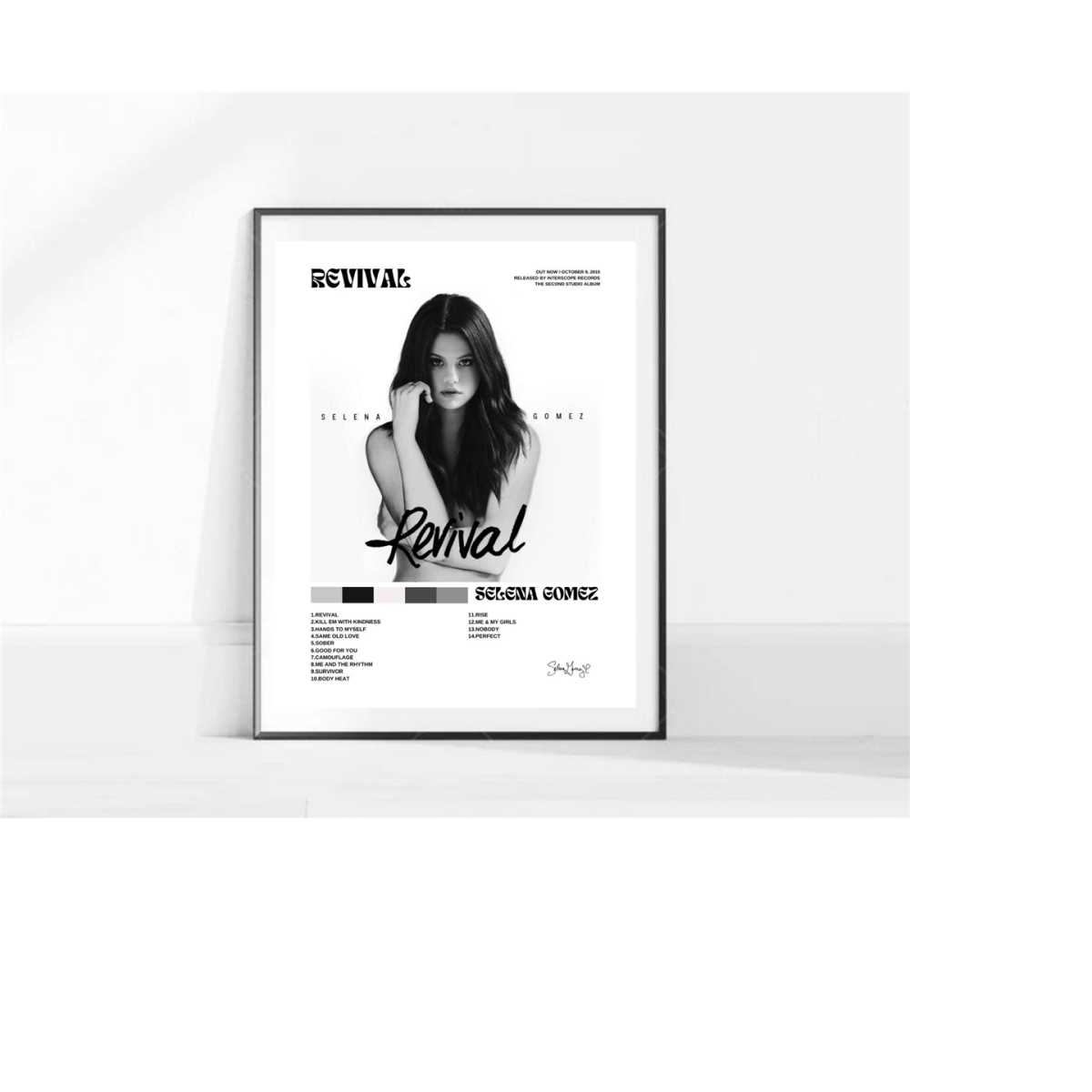 Selena Gomez poster | Selena Gomez | Revival Album | Revival | Inspire