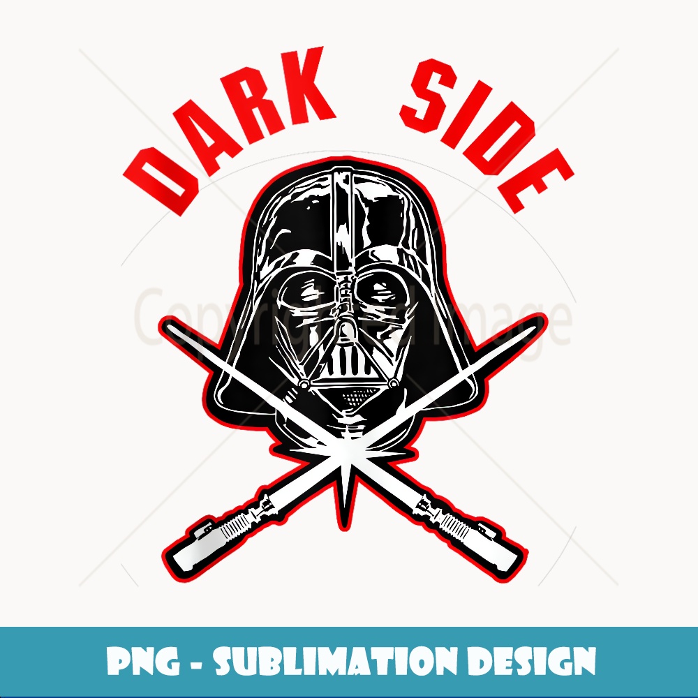 Star Wars Vader Dark Side Logo - PNG Transparent Sublimation | Inspire ...