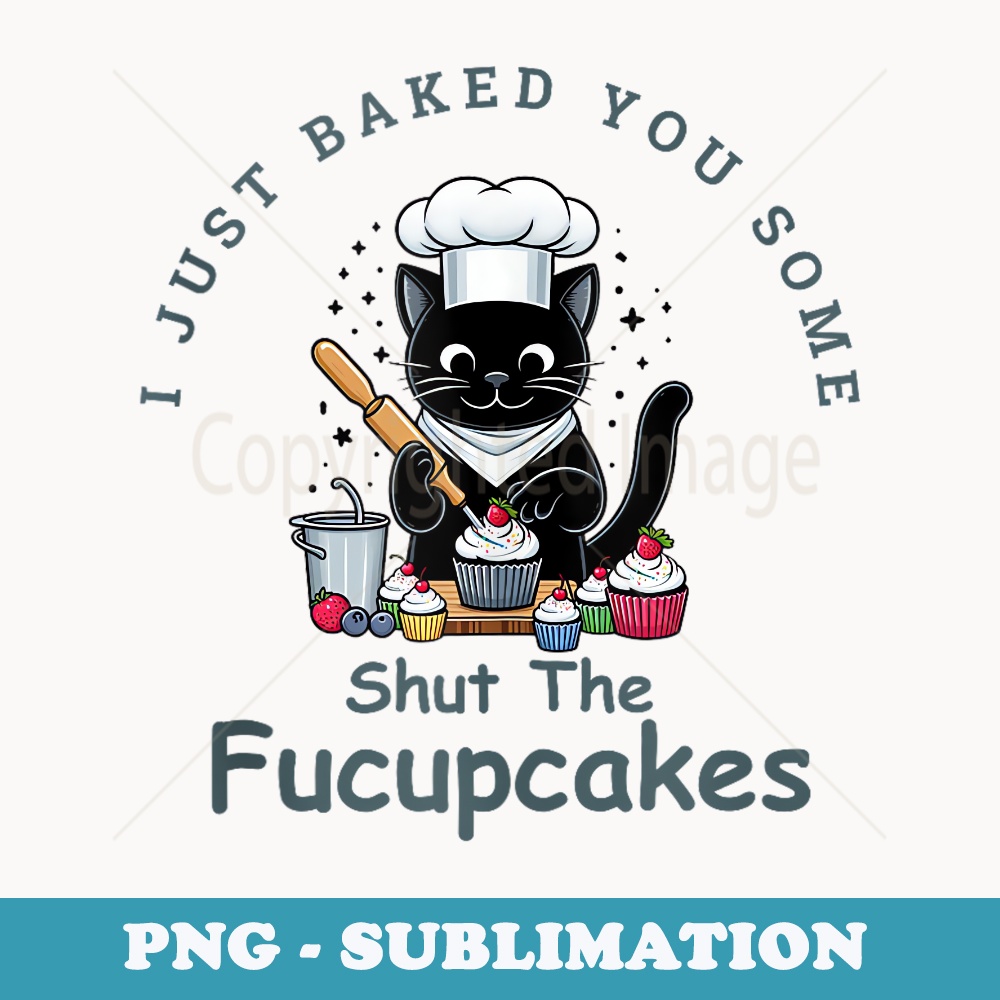 Targa Metallo Scritta Divertente Poster Chat Kitten Baking Co I Just Baked You Some Shut The Fucupcake Love Cat Art Amusant Décoration Murale Rétro 20,3 X 30,5 Cm Decorazione Casa Stile Retrò