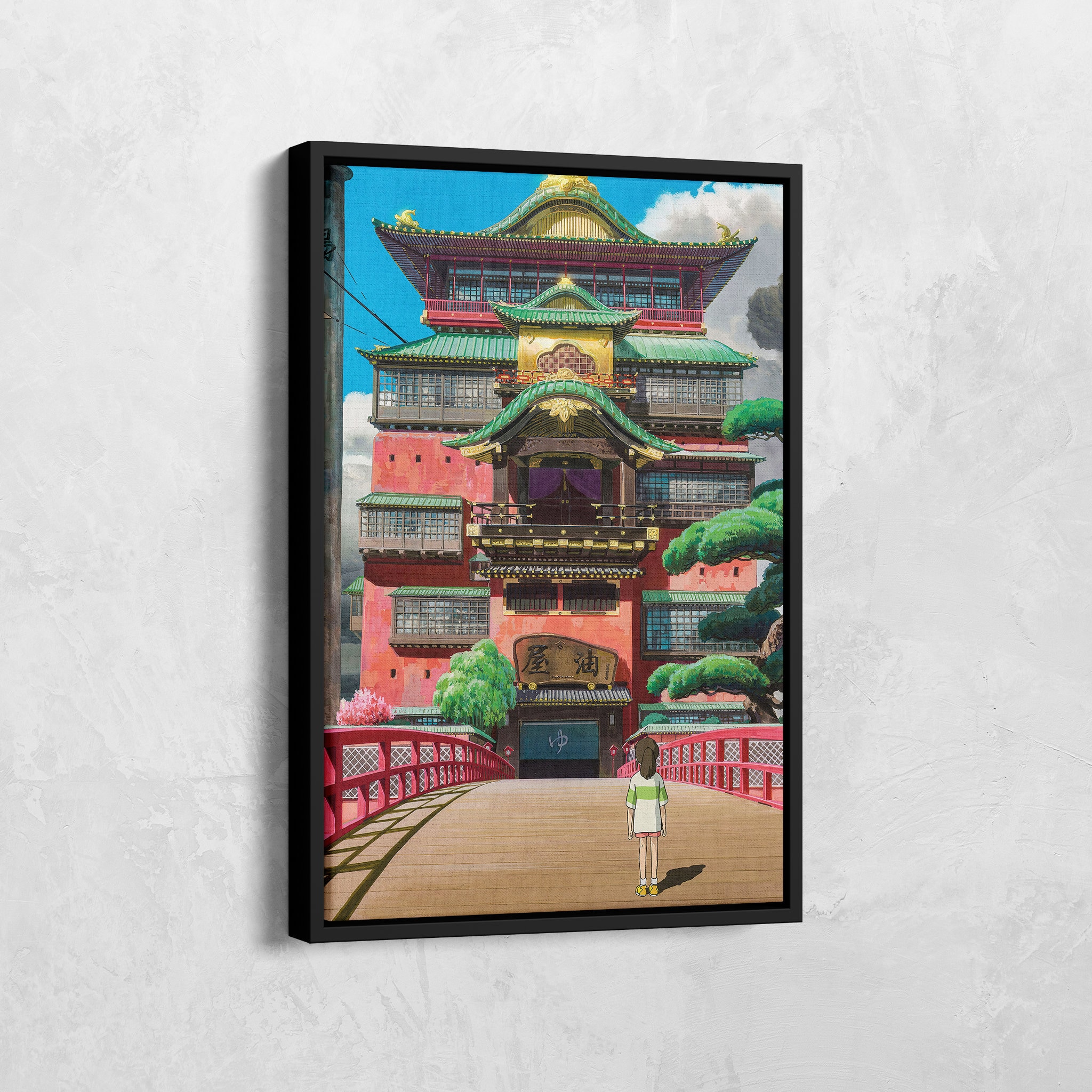 Spirited Away Poster, Illustration Art, Spirited