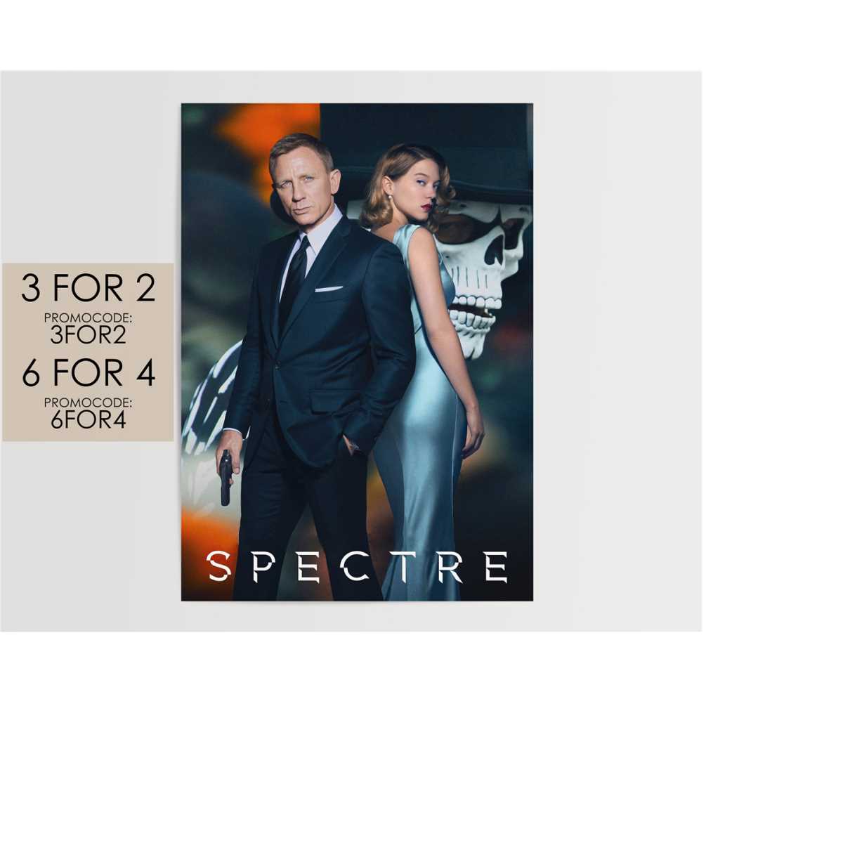 James Bond: Spectre 2015 Poster - Movie Poster Art Film Prin | Inspire ...