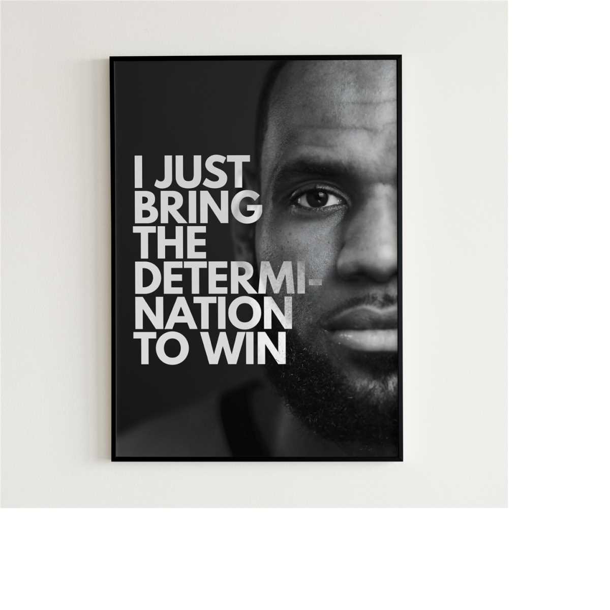 LeBron James Poster LA Lakers Poster NBA Poster Sports Baske | Inspire