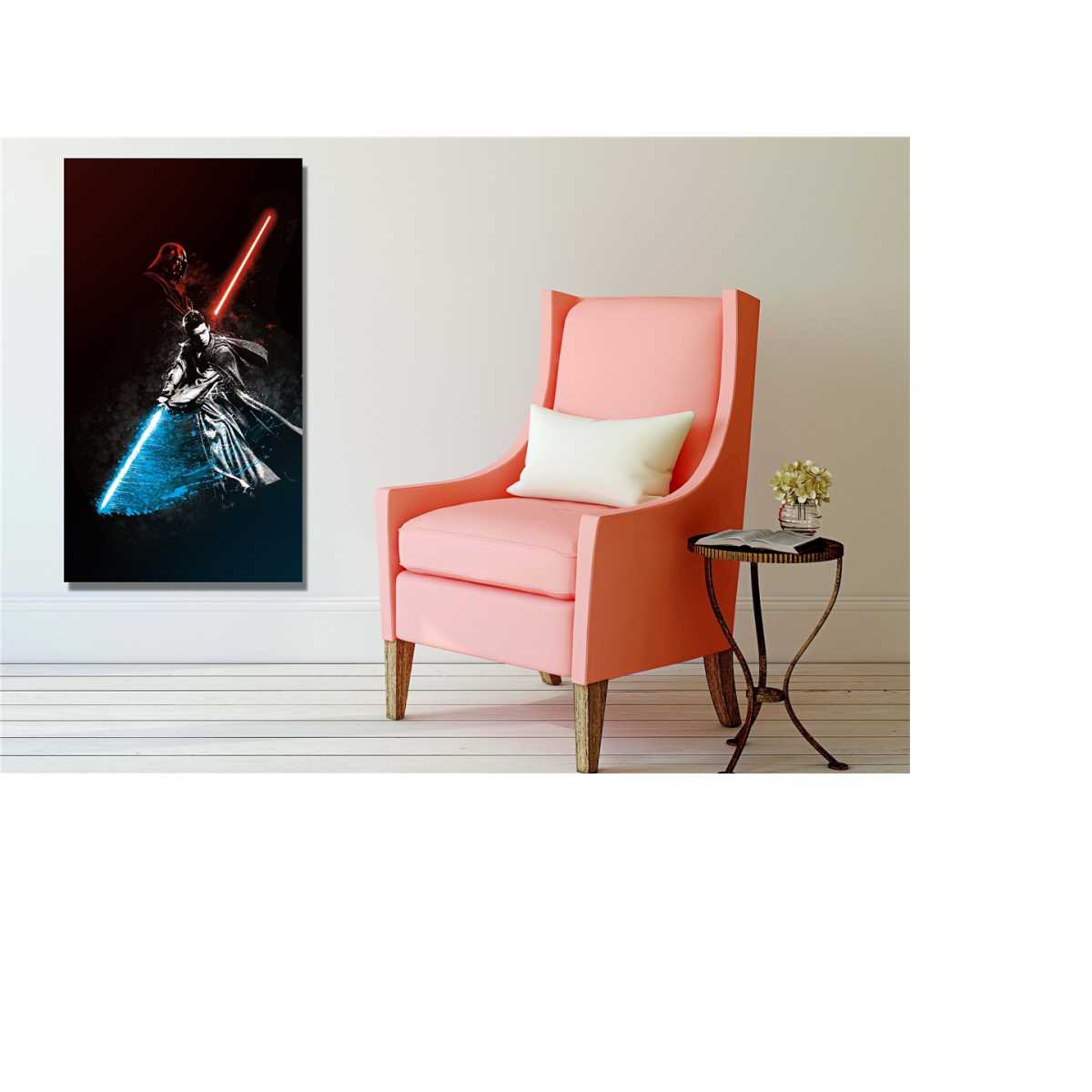 Darth Vader Anakin Skywalker Poster, Starwars Art Canvas,Sta - Inspire ...