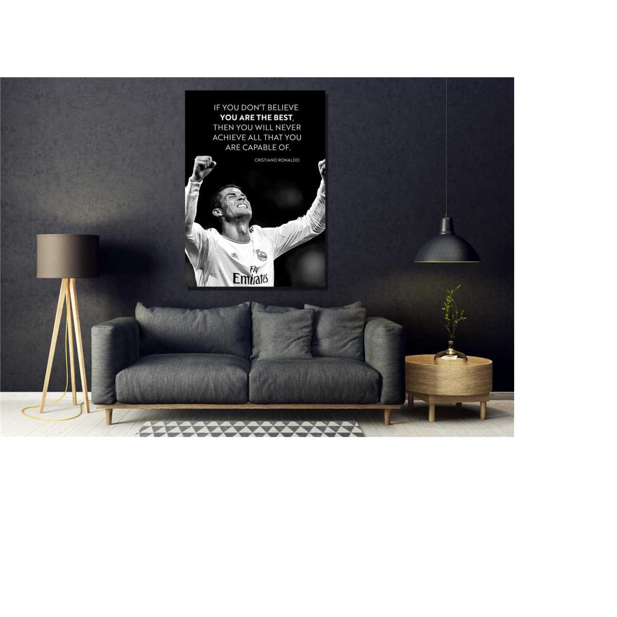 Cristiano Ronaldo Wall Art, Cristiano Ronaldo Canvas, Cristi | Inspire