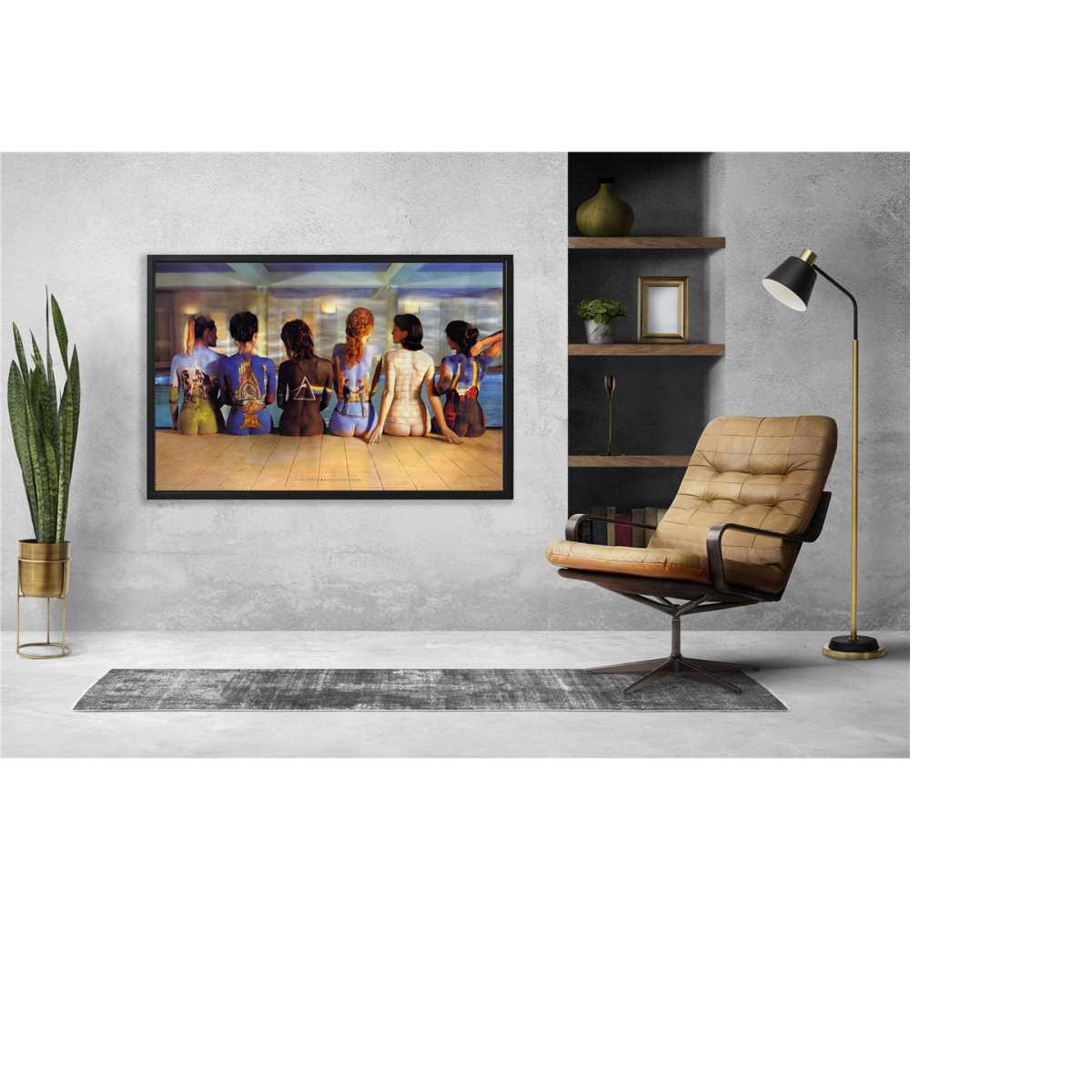 Pink Floyd Poster Wall Art, Pink Floyd Back Catalog Canvas W Inspire