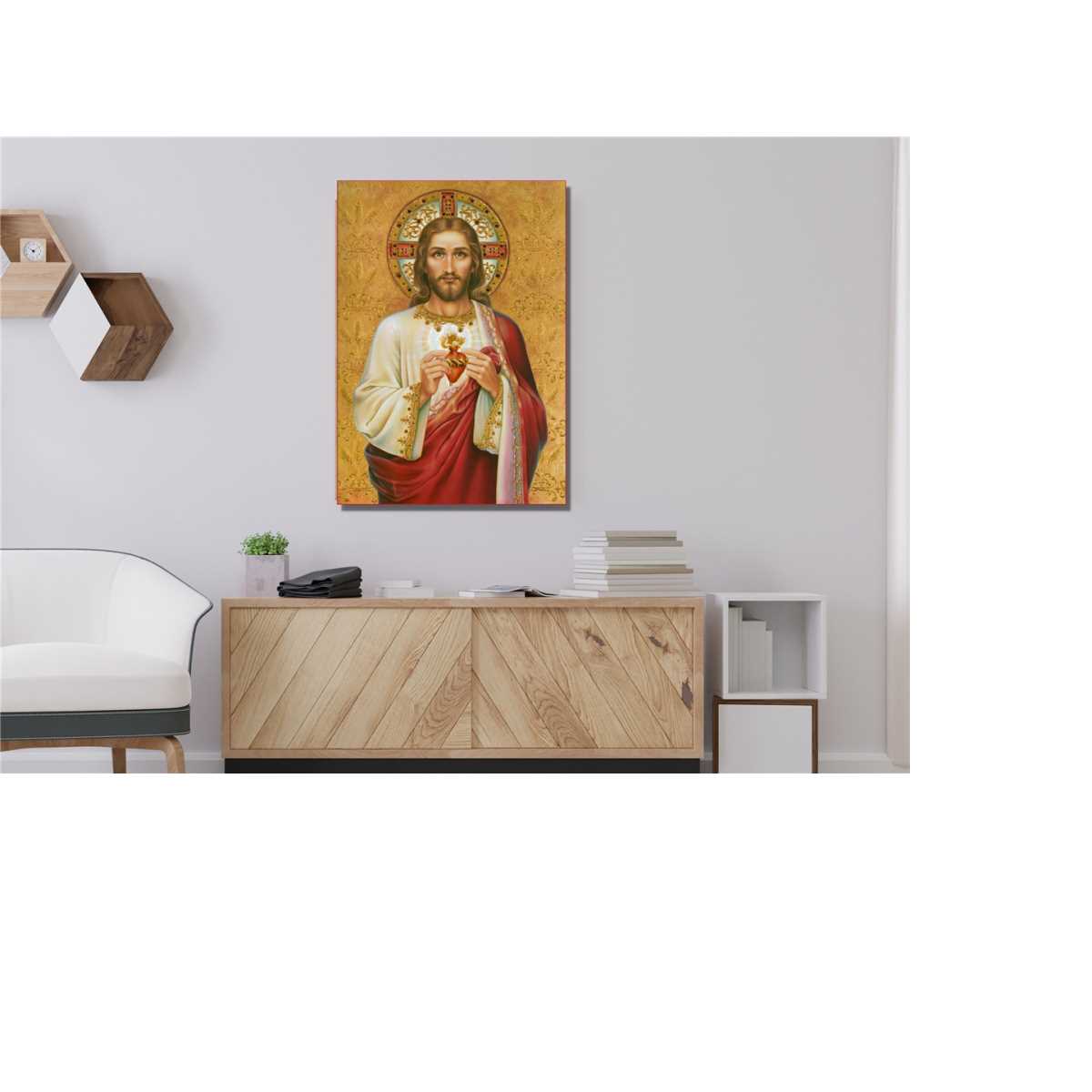 Jesus Christ Canvas Wall Art,Jesus Christ Wall Art,Jesus Chr Inspire