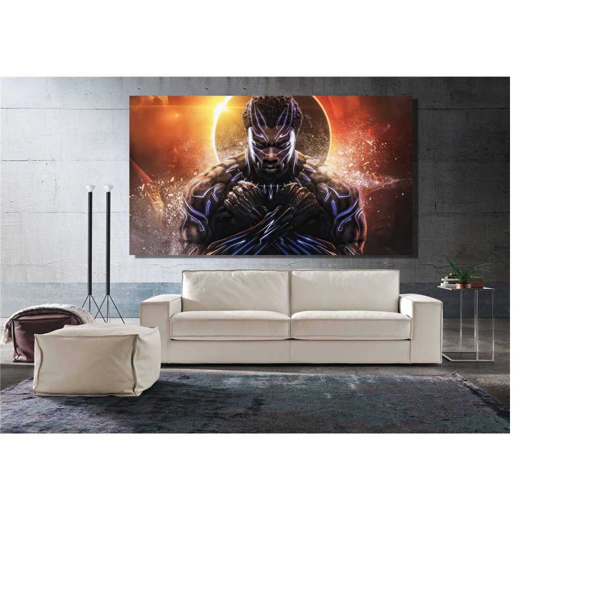 black-panther-poster-black-panther-canvas-wall-art-chadwic-inspire