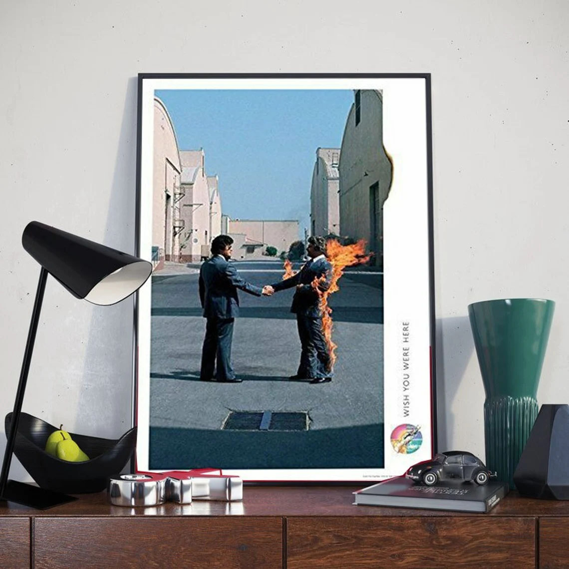 Pink Floyd Wish You Were Here Music Poster | Inspire Uplift