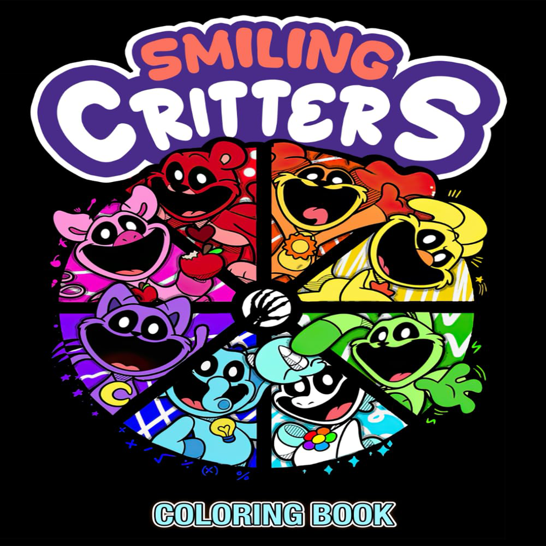 Smiling Critters Coloring Book | Inspire Uplift