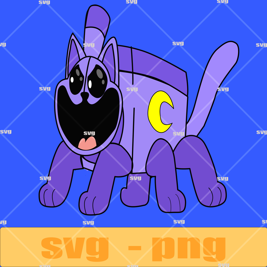 Smiling Critters Vector Coloring Page Humanized SVG - Inspire