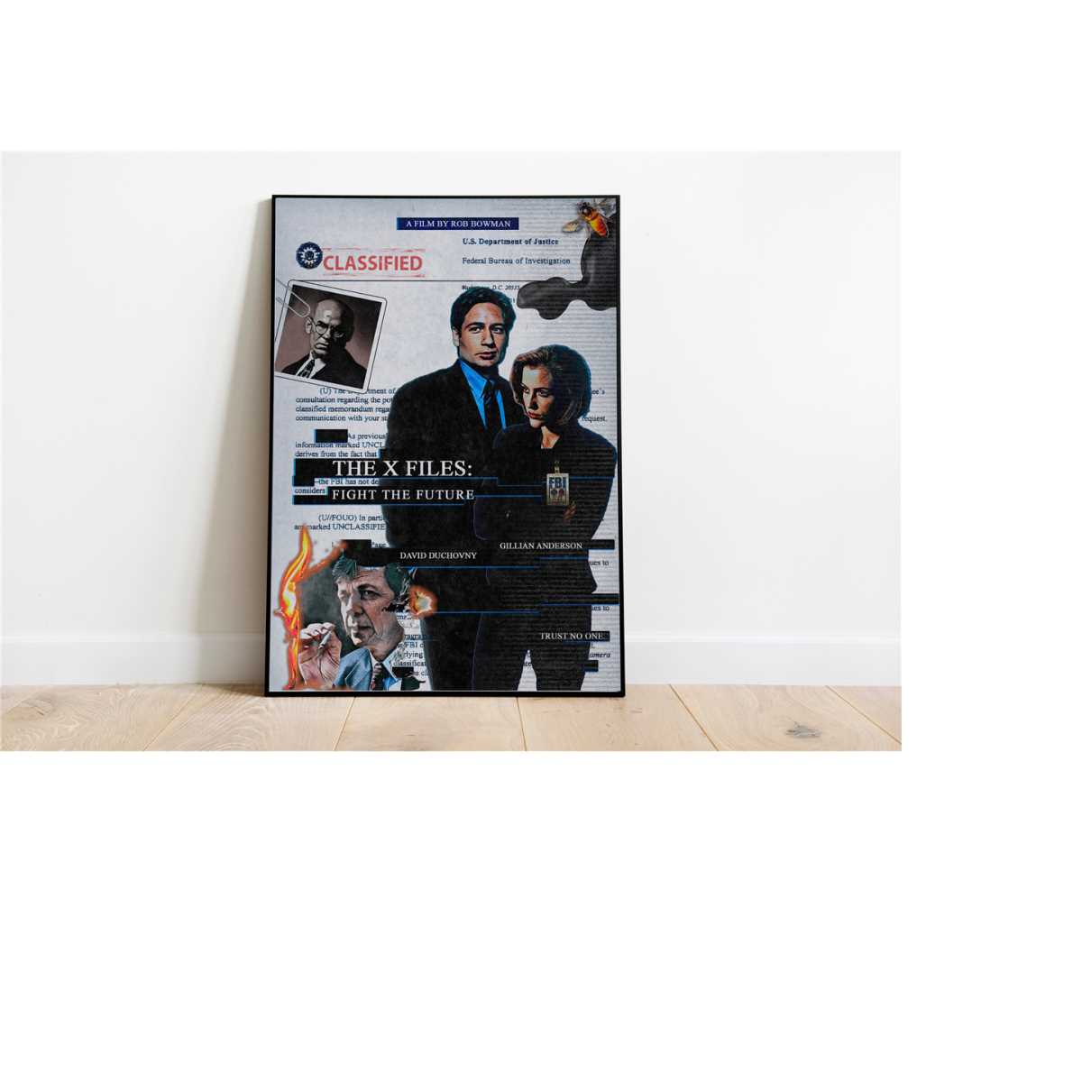 The X-Files / The X-Files Poster / Retro Tv Series / Minimal | Inspire ...