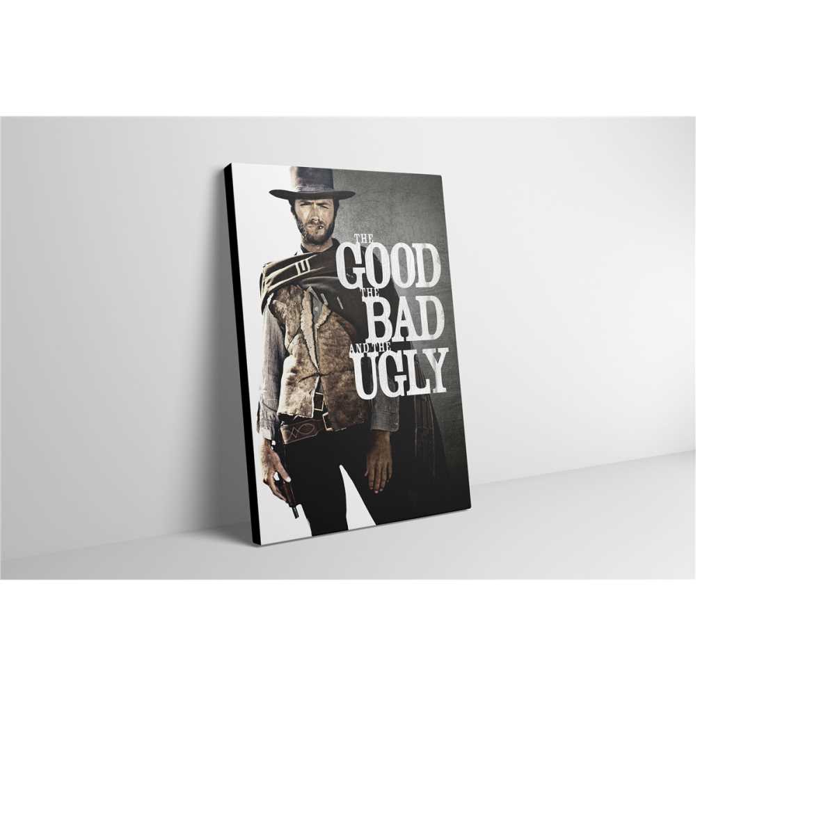 The Good The Bad And The Ugly Movie Poster Canvas Print - Th | Inspire ...