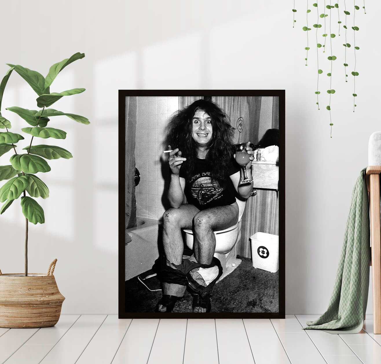 ozzy on toilet