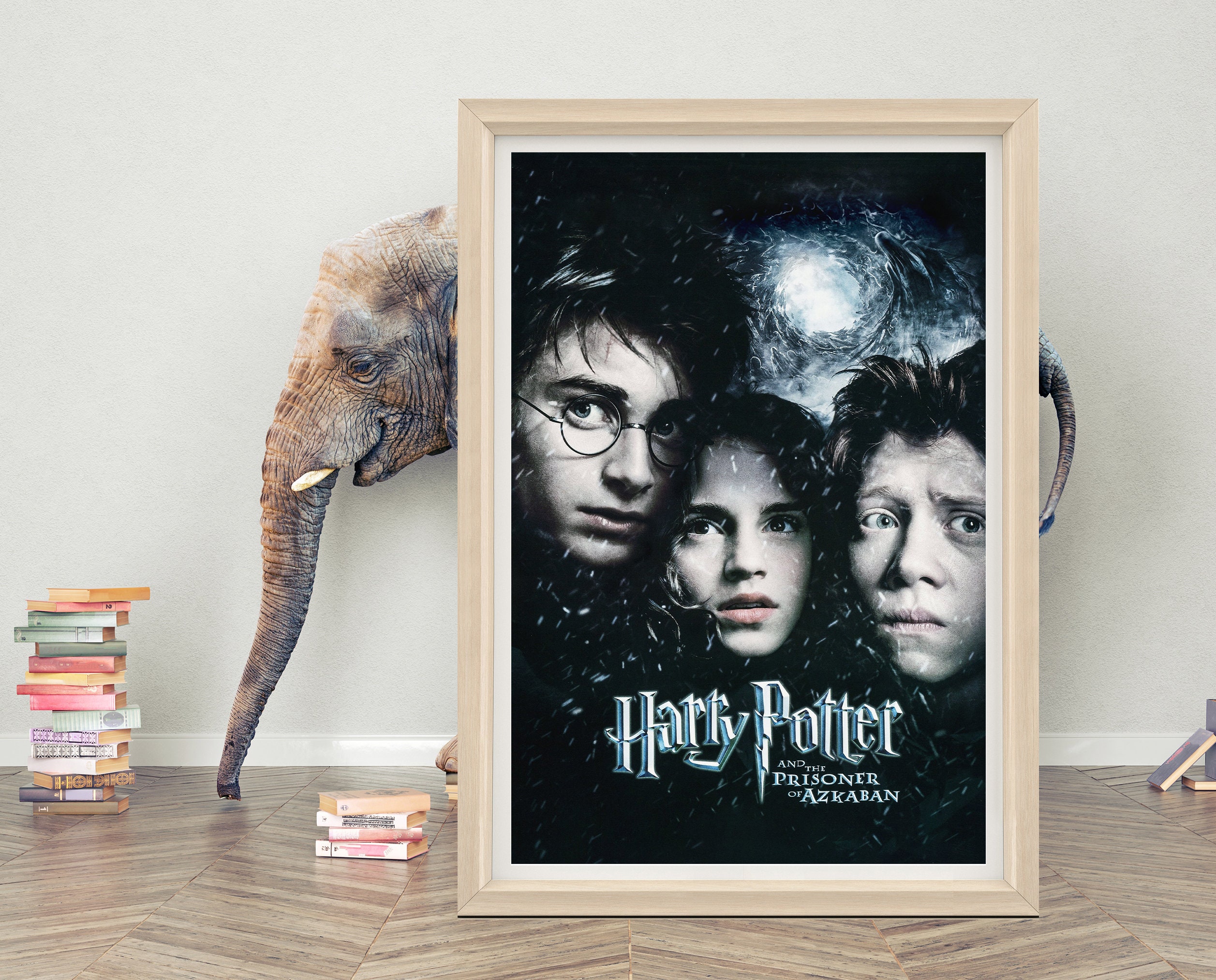 Harry Potter And The Prisoner Of Azkaban Poster Harry Potter and the Prisoner of Azkaban Poster Wall Art H | Inspire Uplift