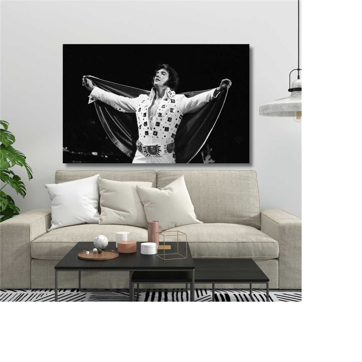 Affiche Art Elvis Presley - Metallic 60x80cm main image 1