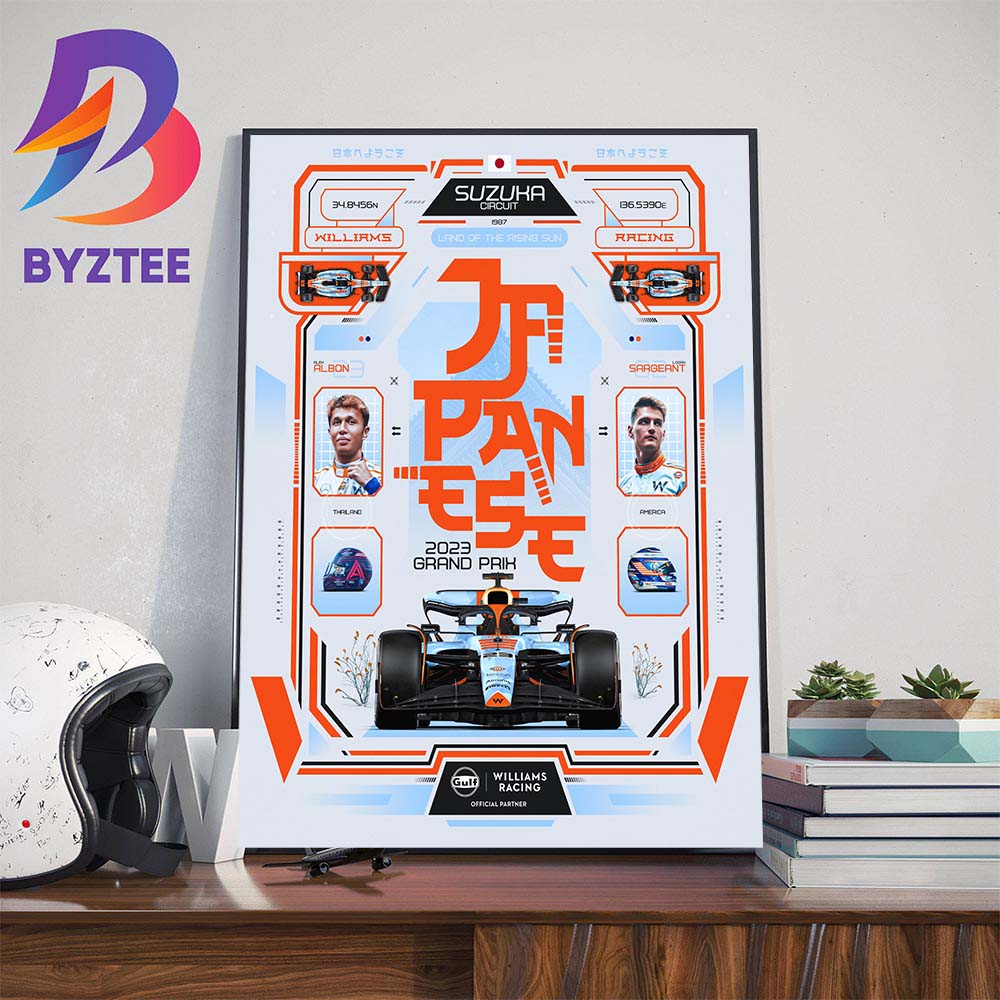 Land Of The Rising Sun Williams Racing Race Week Poster At S | Inspire ...