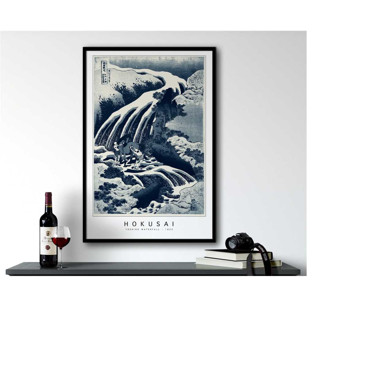 Mid Century Modern Japandi Wall Art, Wabi Sabi - Inspire Uplift