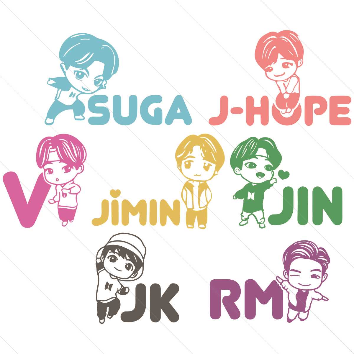 BTS Svg, Trending Svg, BTS Boy Group Svg, BTS Love Svg, BTS - Inspire ...