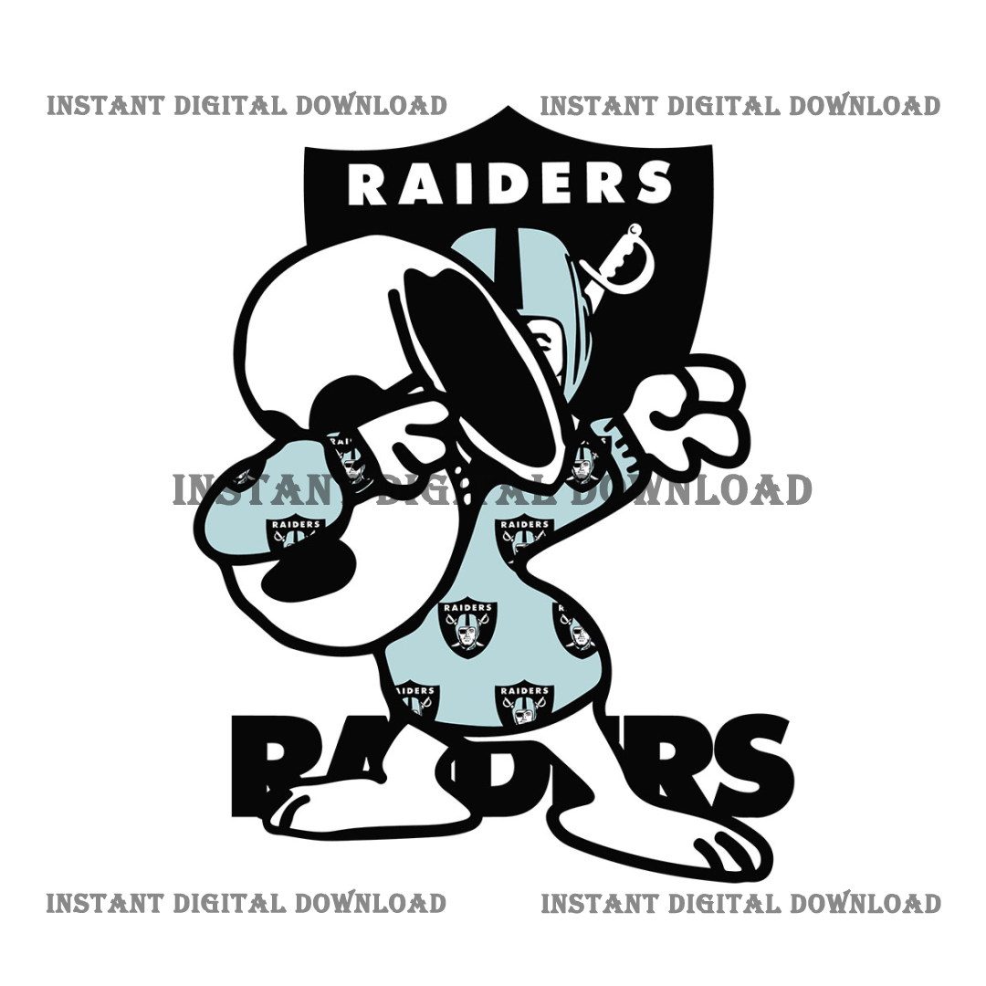 Raiders Snoopy Svg,Nfl svg, Football svg file, Football logo - Inspire ...