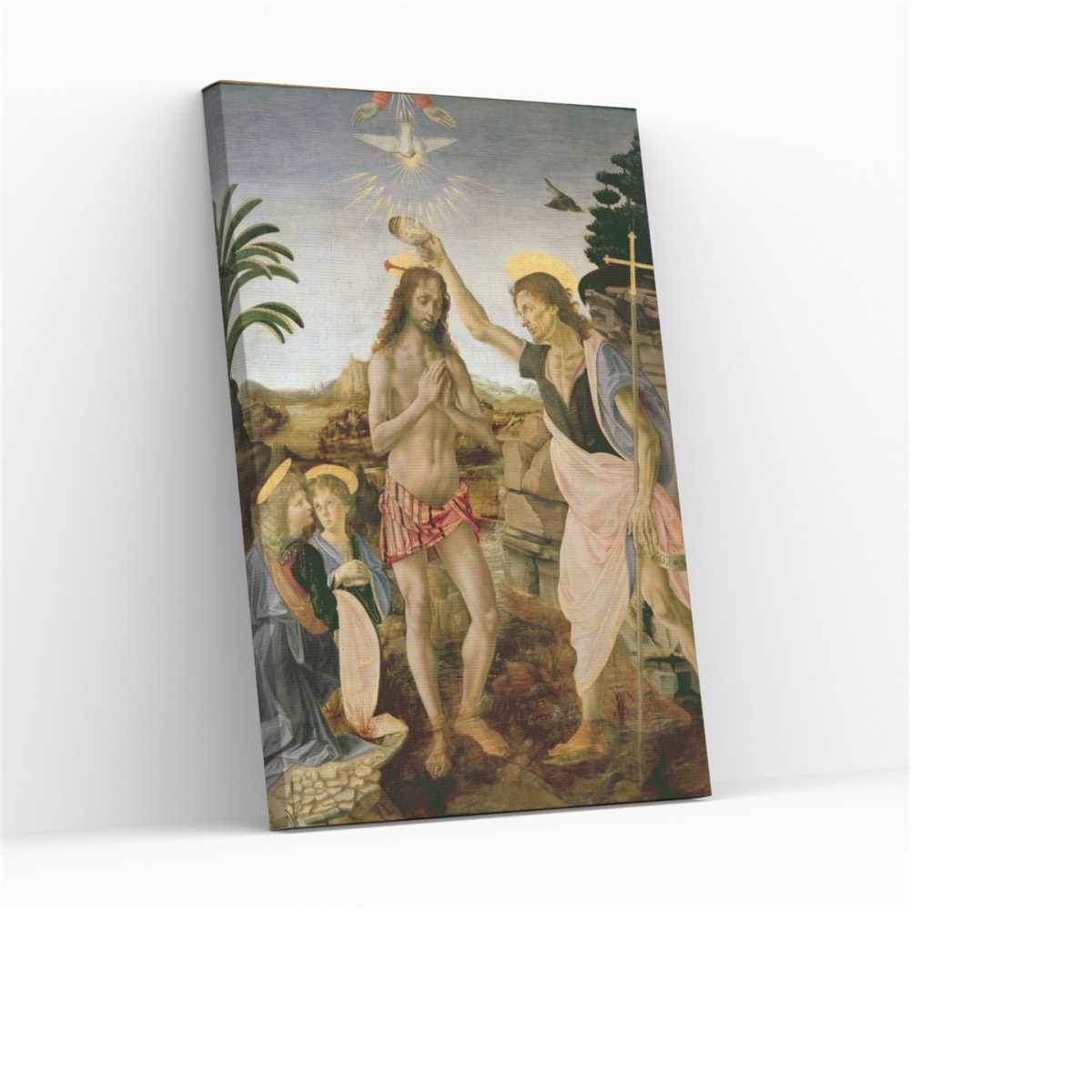 baptism of christ da vinci
