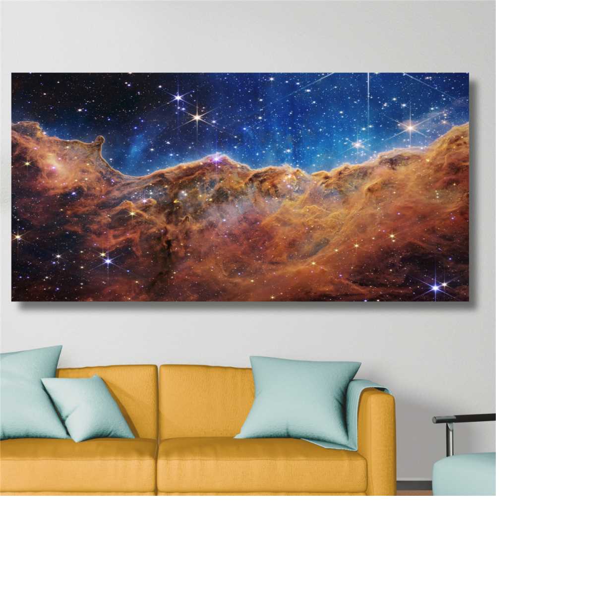 NASA Carina Nebula Deep Field James Webb Space Telescope Bir | Inspire ...