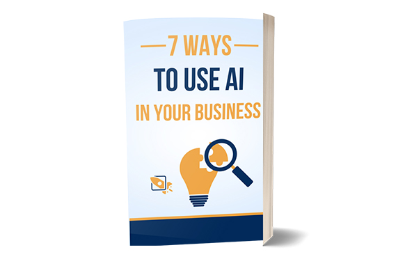 7 Ways To Use AI In Your Business book | Inspire Uplift
