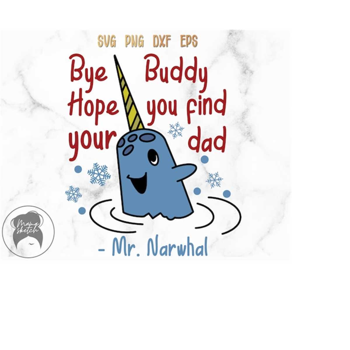 Bye Buddy Christmas Jumper Sweater Sweatshirt Hope You Find