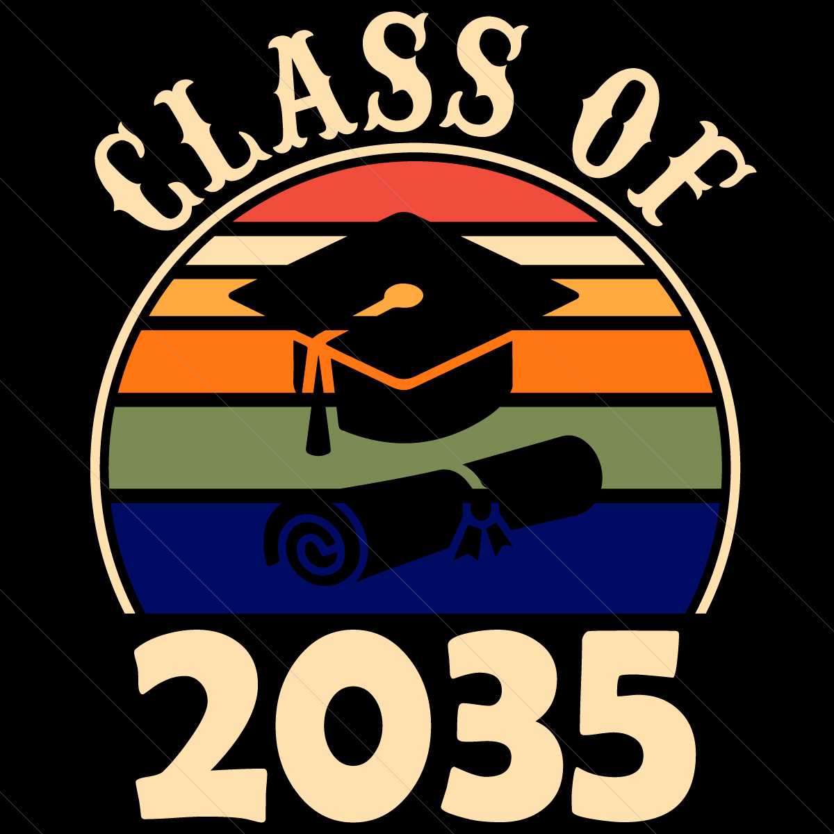 Class Of 2035 Svg | Inspire Uplift