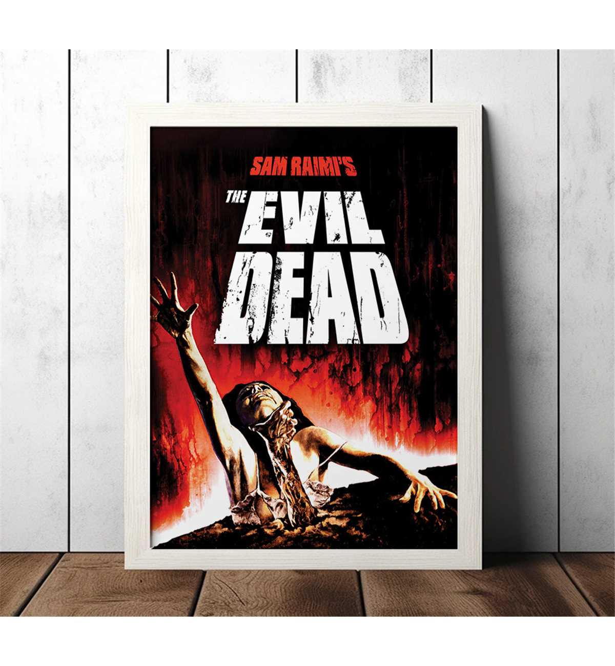 The Evil Dead 1981 Classic Movie Poster Inspire Uplift The Evil Dead 1981 Classic Movie Poster Inspire Uplift