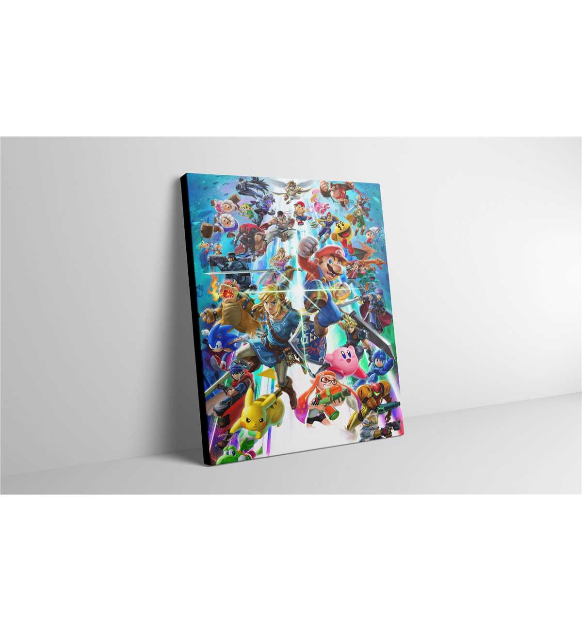 Super Smash Bros Canvas Wall Art - Smash | Inspire Uplift