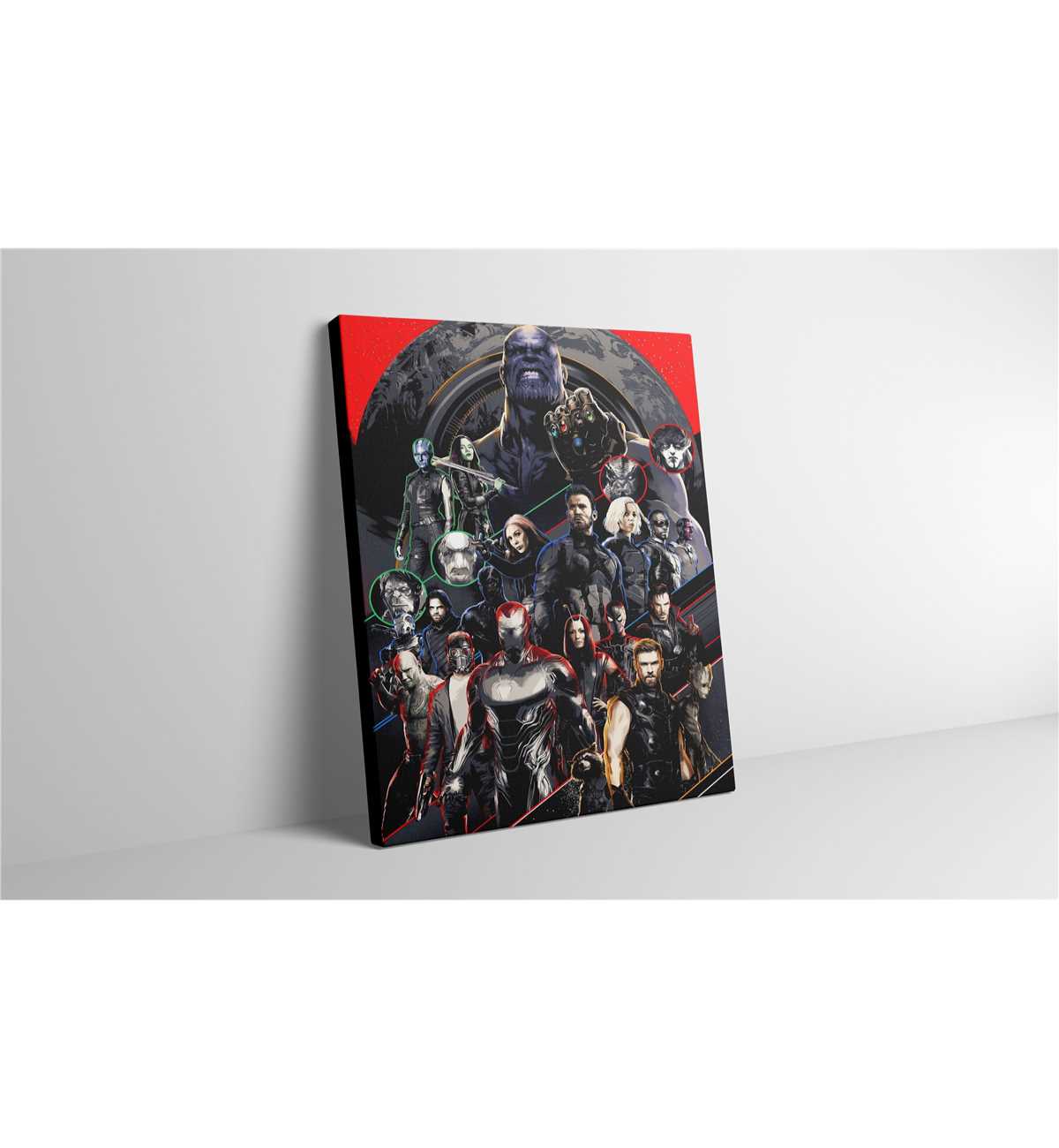 Avengers Canvas Wall Art - Marvel Avengers Poster | Inspire Uplift