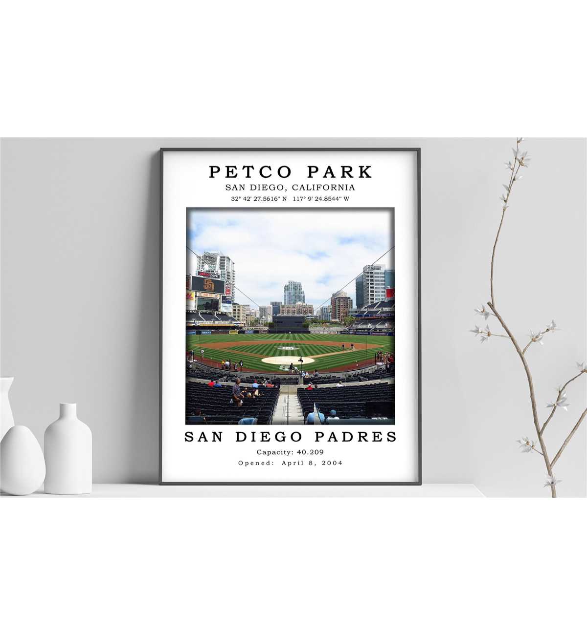 Petco Park Stadium Canvas | Petco Park Poster | Inspire Uplift
