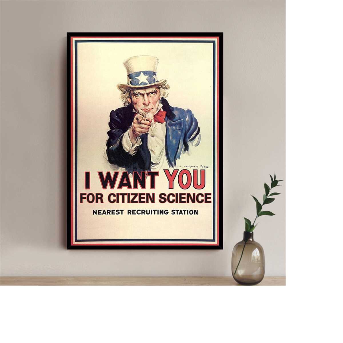 Want You - U.S Army - War Propaganda Poster - High quality C - Inspire ...
