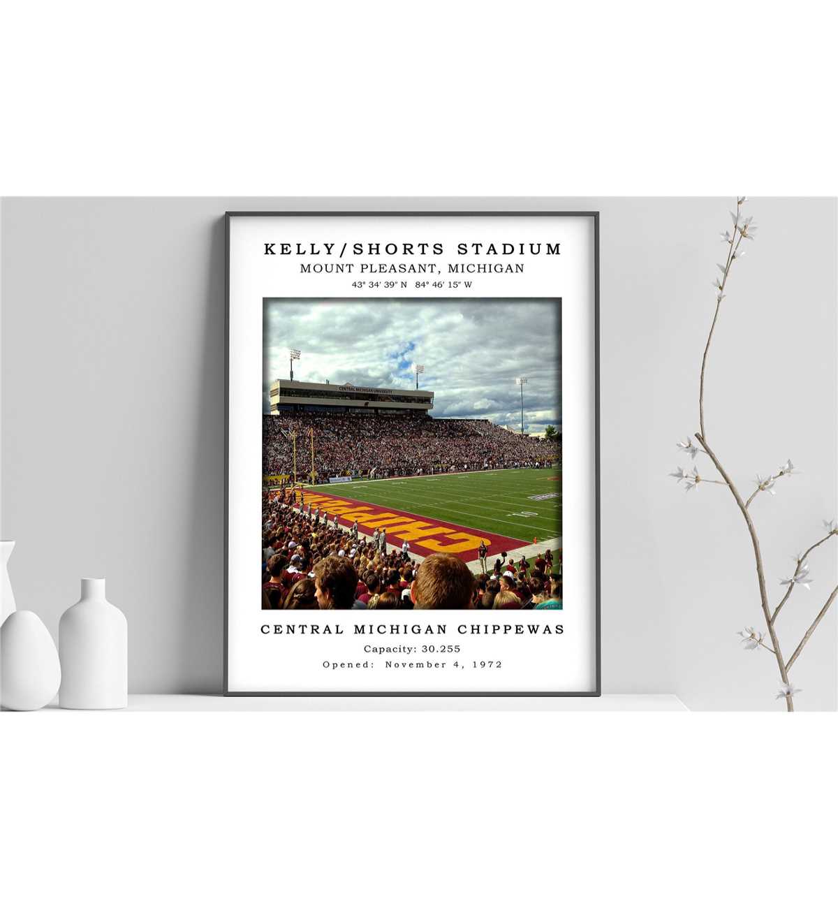 Kelly Shorts Stadium Poster Kelly Shorts Stadium Inspire Uplift