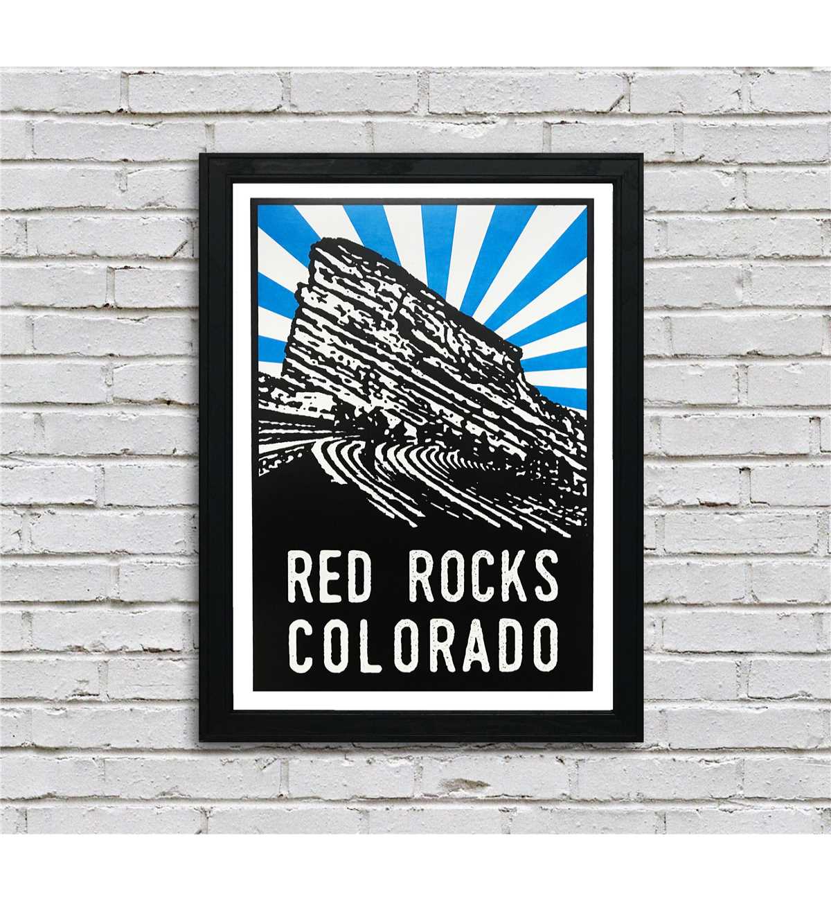 Red Rocks Uplit Limited Edition Red Rocks Amphitheatre - Colorado - - Inspire Uplift