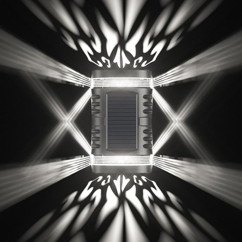 SolarGlow IP65 Outdoor Solar Wall Light with Automatic Sensor for Garden & Patio