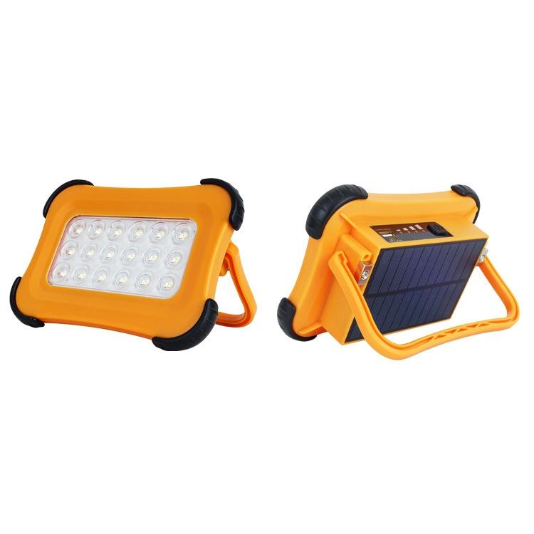 Solar Magnetic Camping Light with Power Bank & 4 Brightness Modes