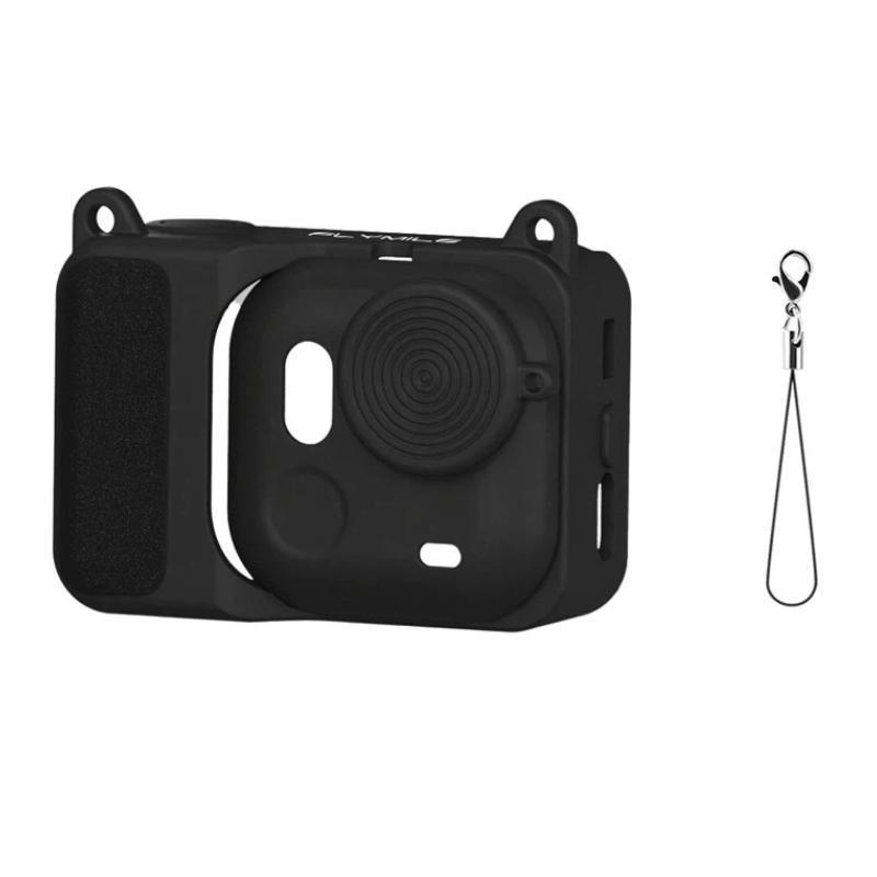 Silicone Protective Case for Insta360 GO Ultra Camera with Lens Cover & Lanyard