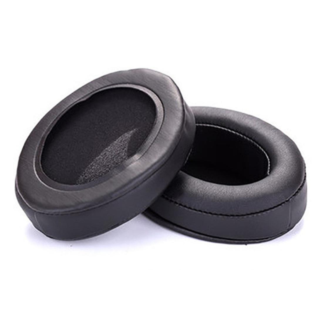 Premium Oval Headphone Ear Pad Covers for Brainwavz HM5 & Philips SHP9500 Leather Protective Cases