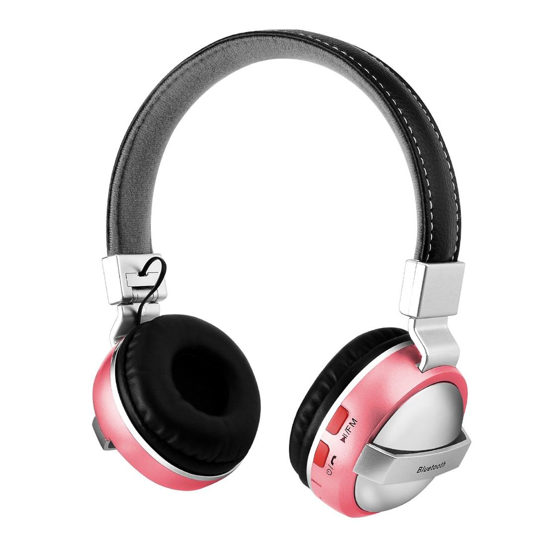 BTH 868 Wireless Bluetooth Headphones with FM Radio & Noise Reduction Stereo Sound