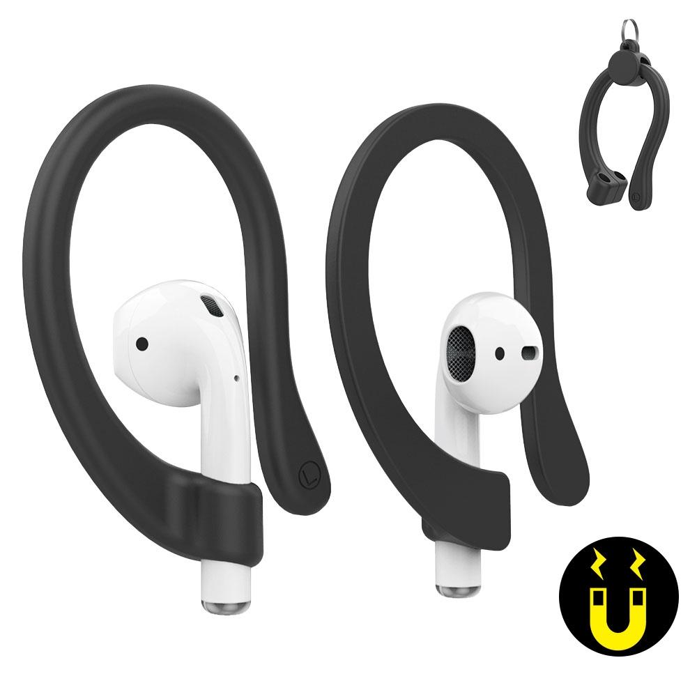 AhaStyle Magnetic AirPods Ear Hooks Silicone Anti Loss Holders for AirPods Pro & AirPods 1/2/3