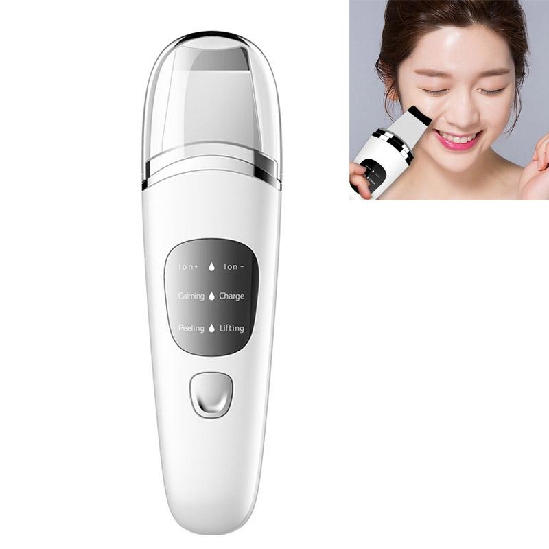 Ultrasonic Skin Scrubber Face Spatula Blackhead Remover & Deep Pore Cleansing Tool