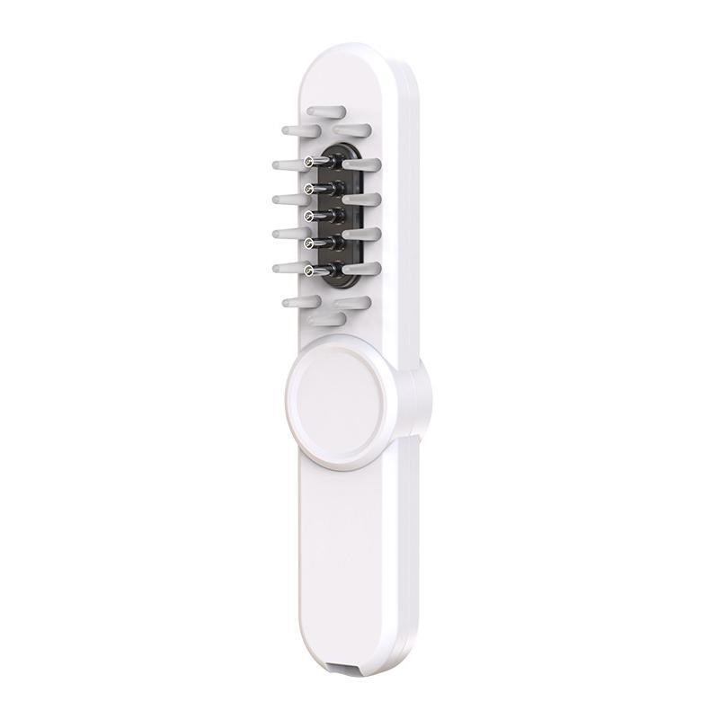 Laser Hair Growth Scalp Massager Comb with Red Blue Light Therapy & Oil Applicator Roller