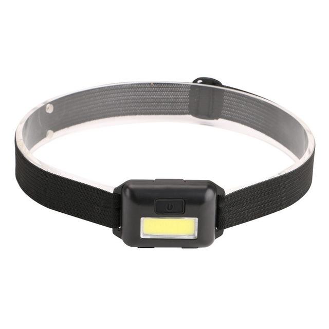 UltraBright Mini COB LED Headlamp 2 Pack Adjustable LED Headlamp for Camping, Hiking & Hands Free Work