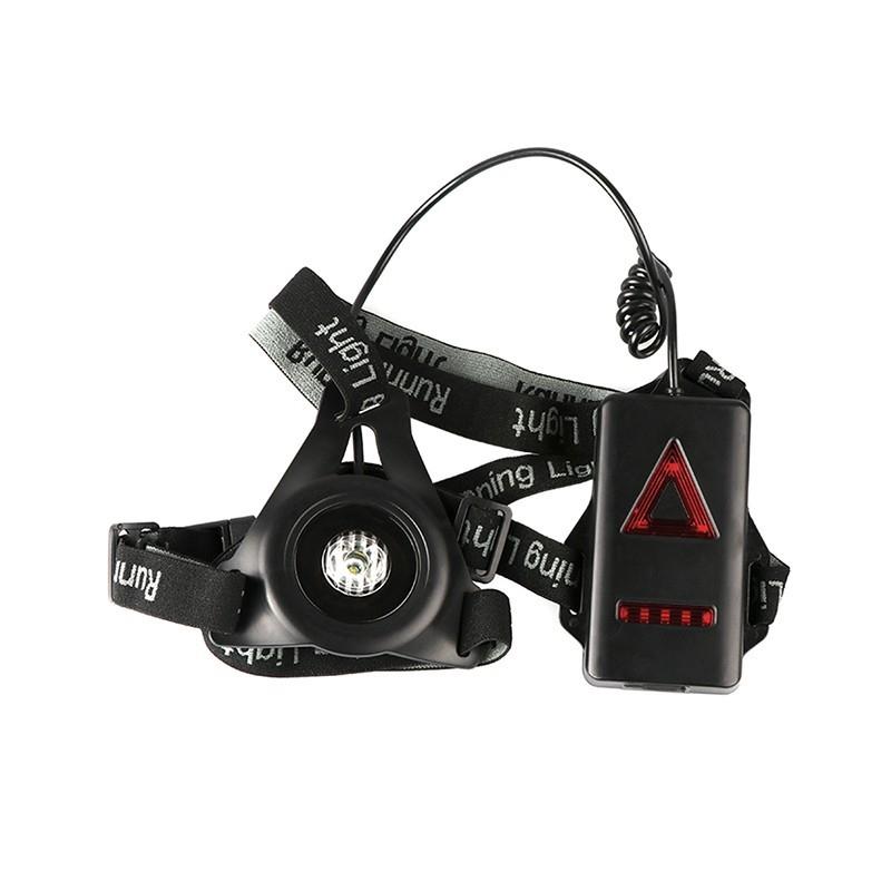 USB Rechargeable LED Running Safety Light for Night Runs
