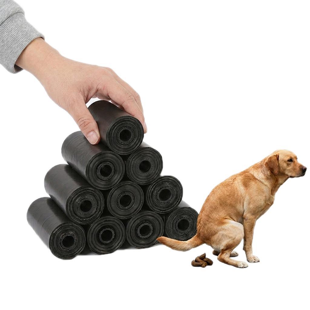 EcoGuard Biodegradable Dog Waste Bags Roll Pack Leakproof Pet Poop Bags for Outdoor Walks
