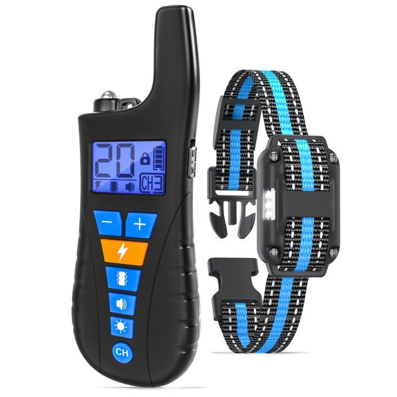 Smart Waterproof Dog Training Collar with 800M Remote Control
